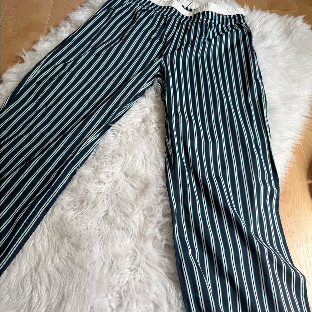 Striped Black and White Pants